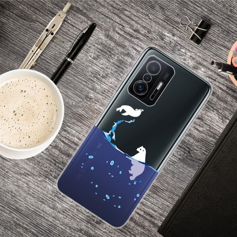 Hoesje voor Xiaomi 11T / 11T Pro Zeehond En Ijsbeer