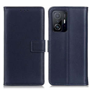 Leren Hoesje voor Xiaomi 11T / 11T Pro Basis Kunstleer