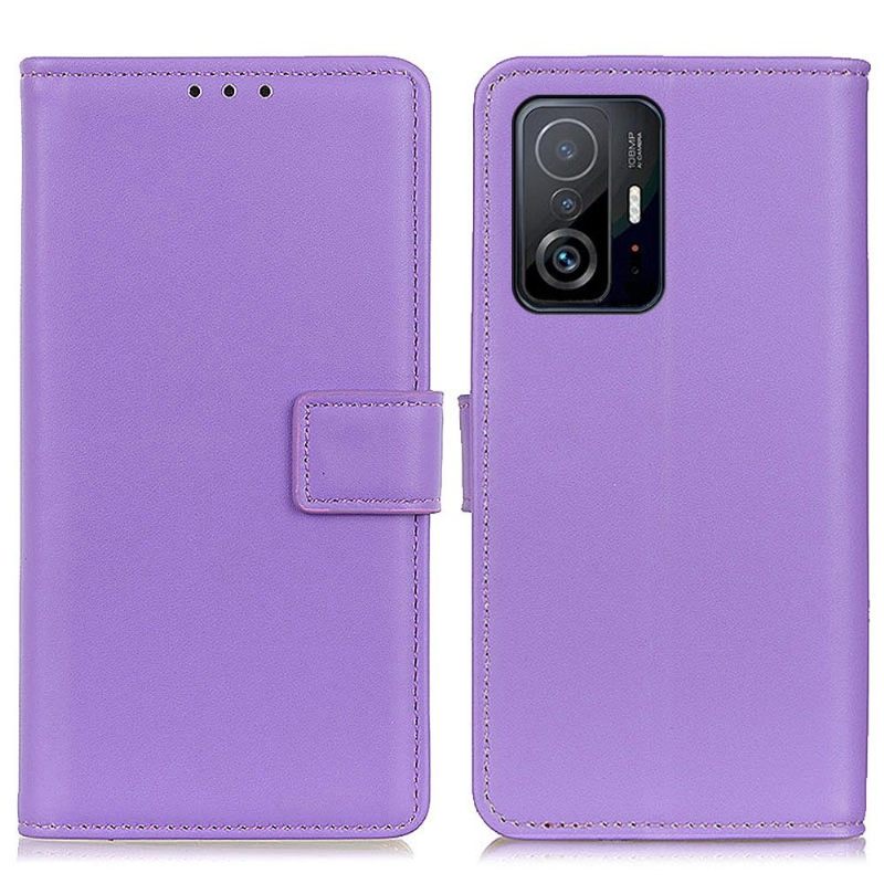 Leren Hoesje voor Xiaomi 11T / 11T Pro Basis Kunstleer