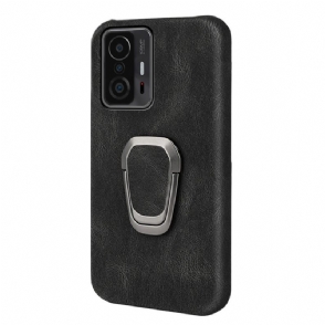 Telefoonhoesje voor Xiaomi 11T / 11T Pro Bescherming Imitatieleer Met Standaard