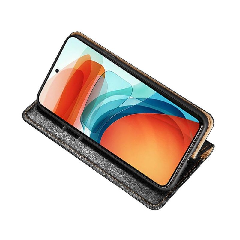 Telefoonhoesje voor Xiaomi 11T / 11T Pro Folio-hoesje Puur Kunstleer