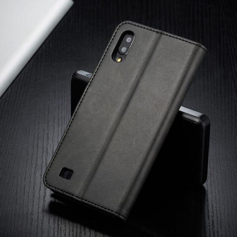 Cover voor Samsung Galaxy A10 Anti-fall Portemonnee Leren Tommy Leren Portemonnee