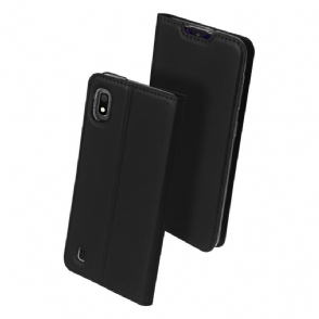 Cover voor Samsung Galaxy A10 Zakelijk Kunstleer