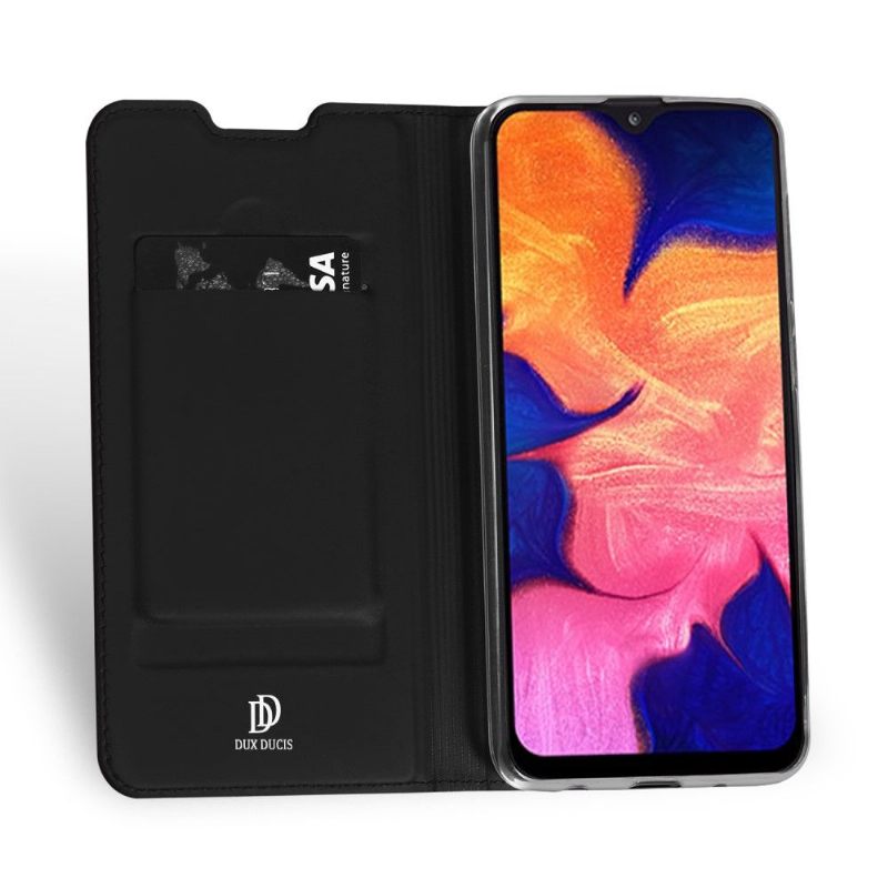 Cover voor Samsung Galaxy A10 Zakelijk Kunstleer