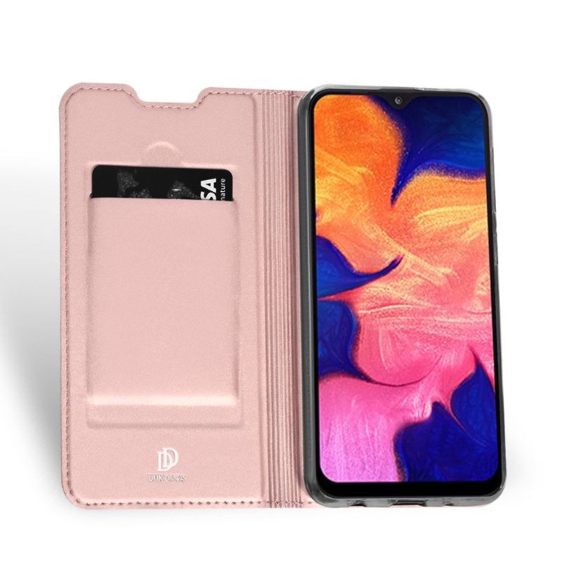 Cover voor Samsung Galaxy A10 Zakelijk Kunstleer