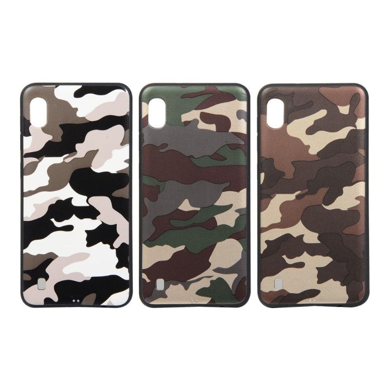 Hoesje voor Samsung Galaxy A10 Anti-fall Militaire Camo Gel