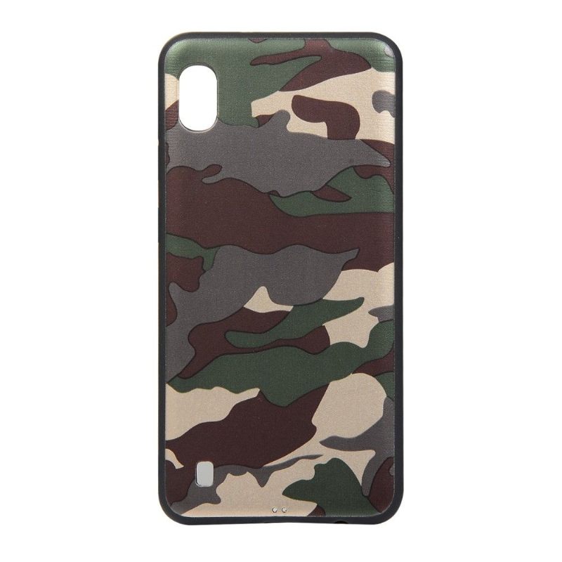 Hoesje voor Samsung Galaxy A10 Anti-fall Militaire Camo Gel