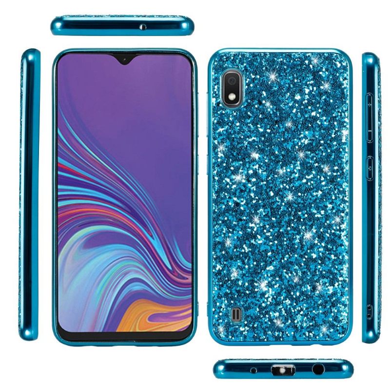 Hoesje voor Samsung Galaxy A10 Glamoureuze Pailletten