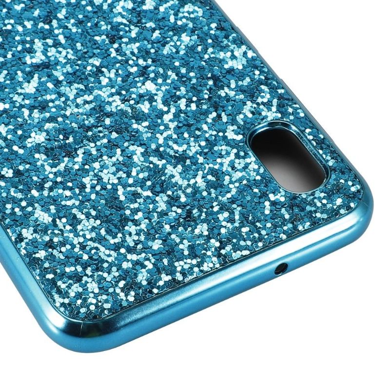 Hoesje voor Samsung Galaxy A10 Glamoureuze Pailletten