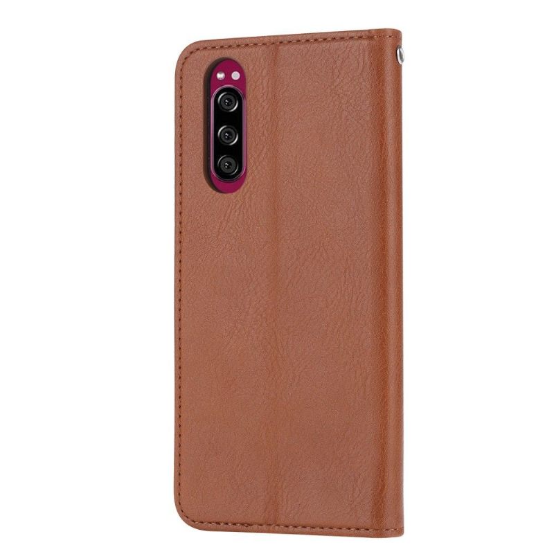 Folio-hoesje voor Sony Xperia 5 Kunstleer Stand Case