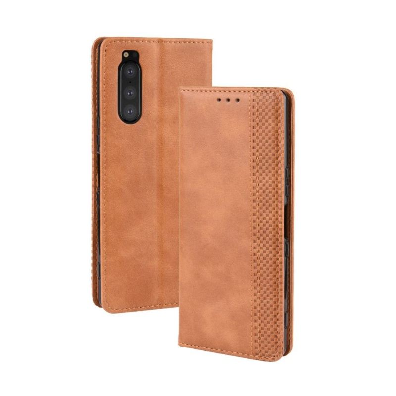 Folio-hoesje voor Sony Xperia 5 Leer In Cirénius-stijl