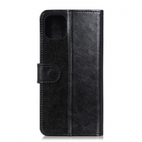 Case voor Samsung Galaxy Note 10 Lite Bescherming Folio-hoesje Faux Leather Folio Stand Functie