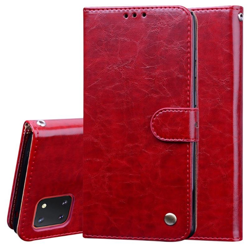 Cover voor Samsung Galaxy Note 10 Lite Luxe Vintage