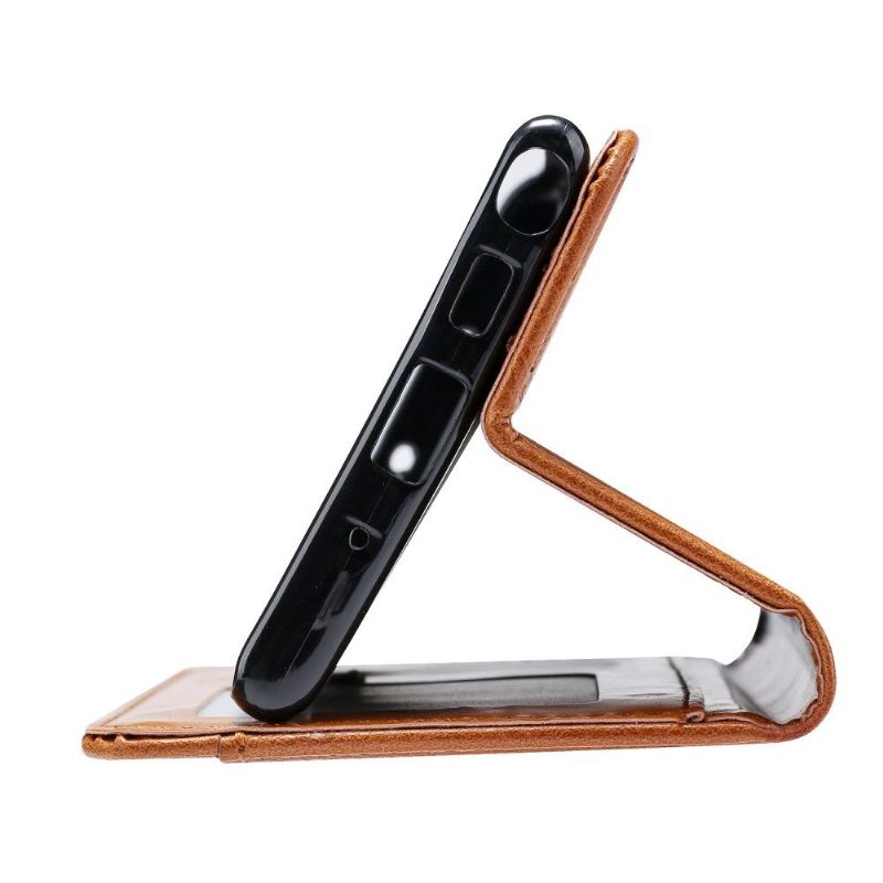 Folio-hoesje voor Samsung Galaxy Note 10 Lite Anti-fall Stand Case