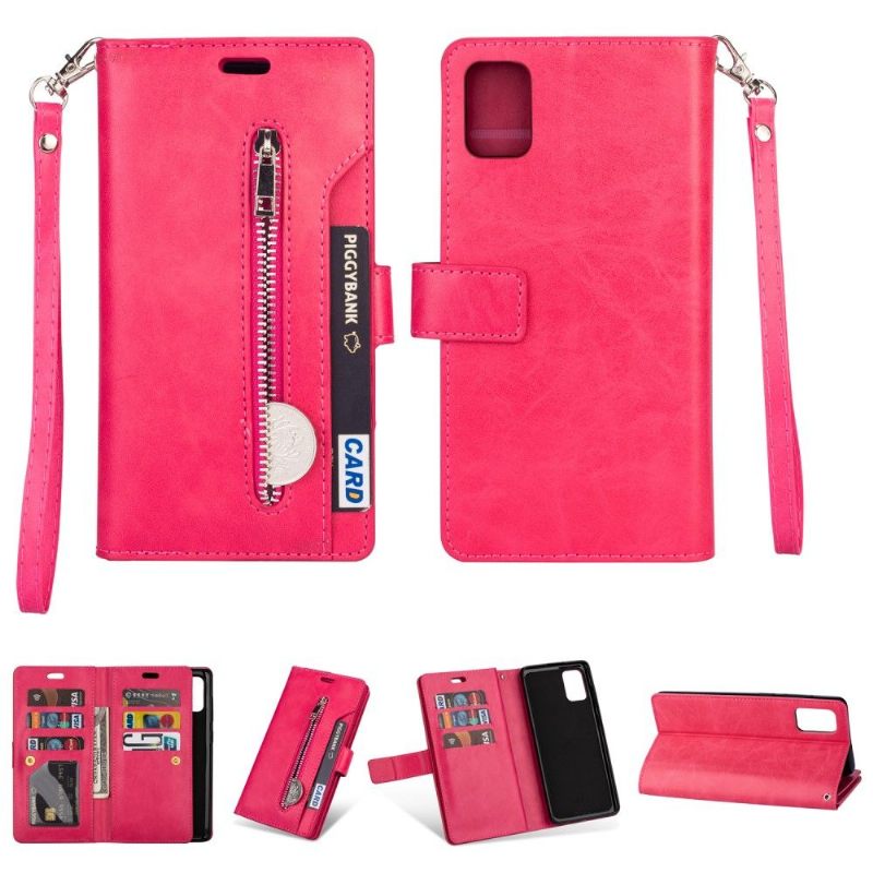 Folio-hoesje voor Samsung Galaxy Note 10 Lite Met Ketting Kunstleer