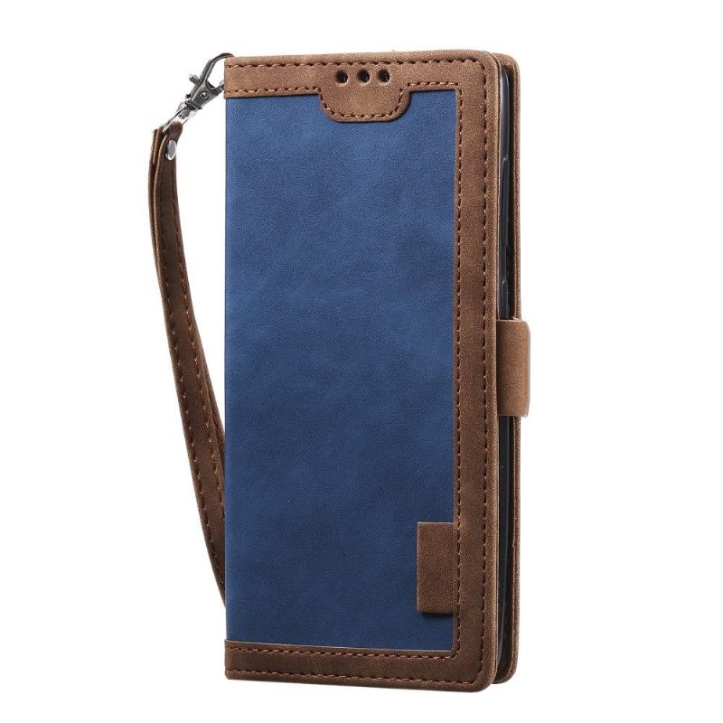 Folio-hoesje voor Samsung Galaxy Note 10 Lite Vintage Zak