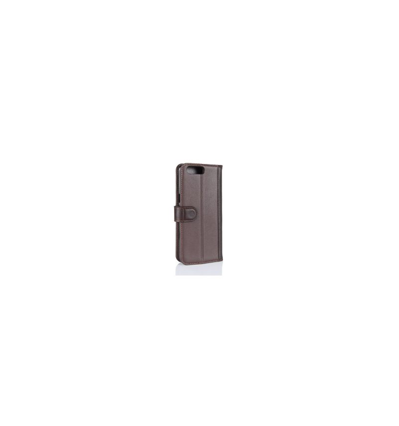 Folio-hoesje voor OnePlus 5 Premium Leder - Bruin