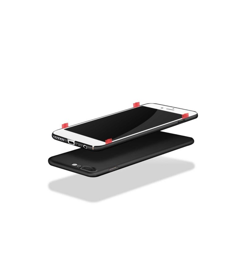 Hoesje voor OnePlus 5 Slank Schild - Zwart