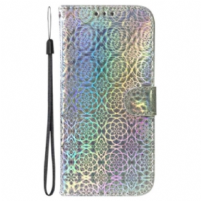 Folio-hoesje voor iPhone 14 Pro Disco-stijl