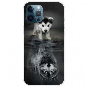 Hoesje voor iPhone 14 Pro Declinaties Wolf