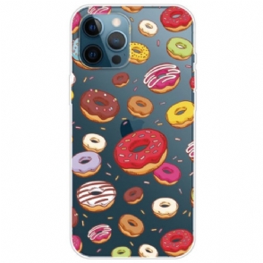 Hoesje voor iPhone 14 Pro Naadloze Donuts