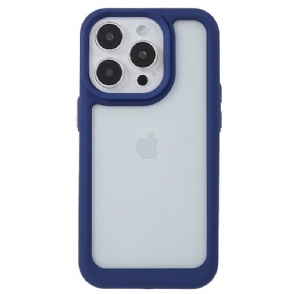 Hoesje voor iPhone 14 Pro Siliconen Randen