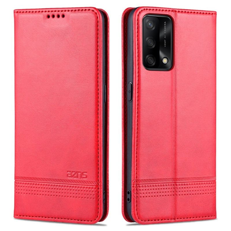 Cover voor Oppo A74 4G Portemonnee Azns Kunstleer