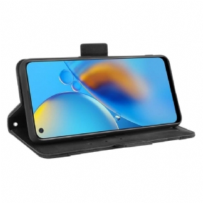 Folio-hoesje voor Oppo A74 4G Premium Met Kaarthouder
