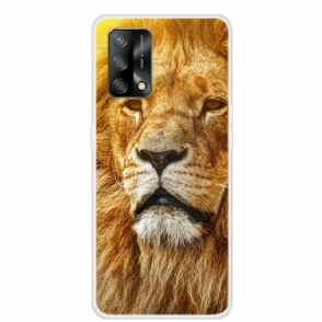 Hoesje voor Oppo A74 4G Gouden Leeuw