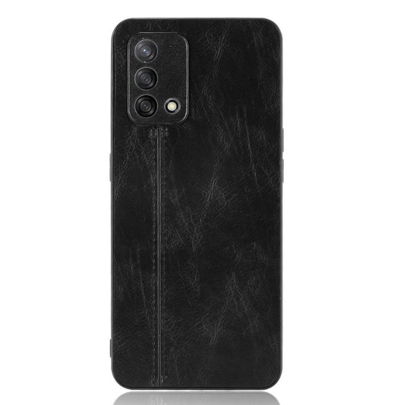 Hoesje voor Oppo A74 4G Ledereffect