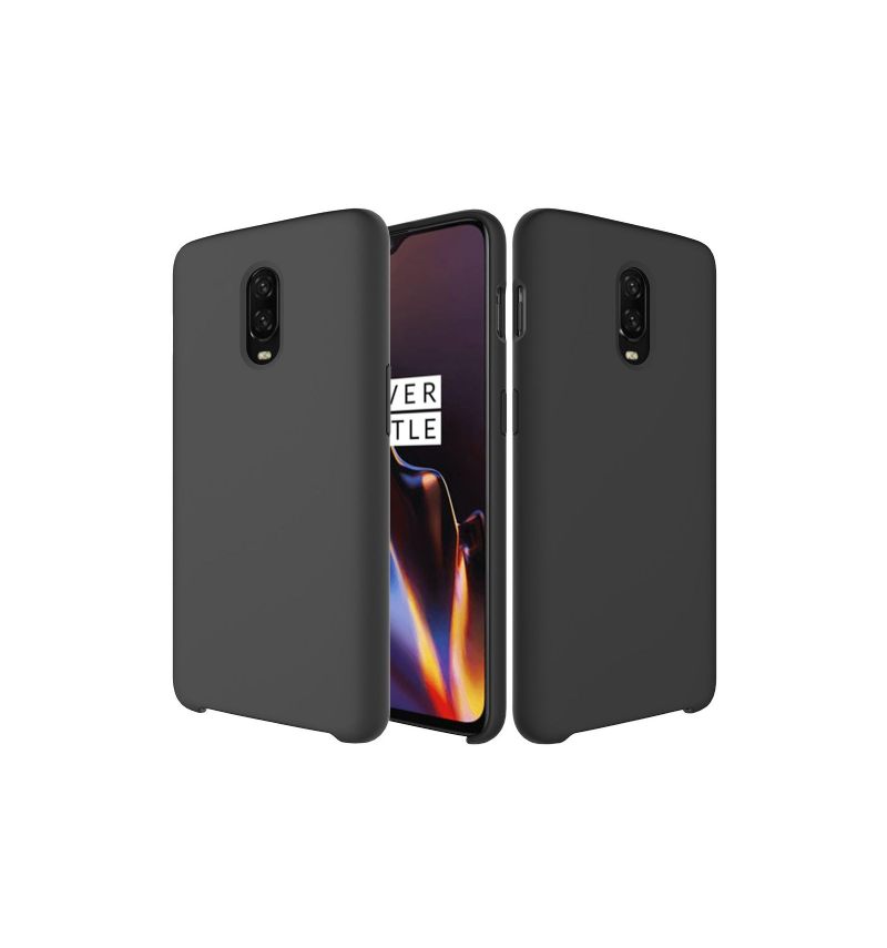 Hoesje voor OnePlus 6T Vloeibare Siliconen