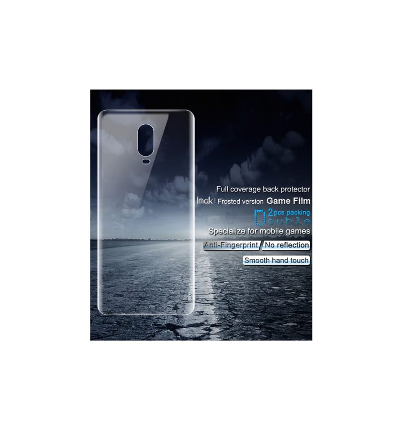 Oneplus 6T - 2 Hydrogel-Beschermfolies Aan De Achterkant