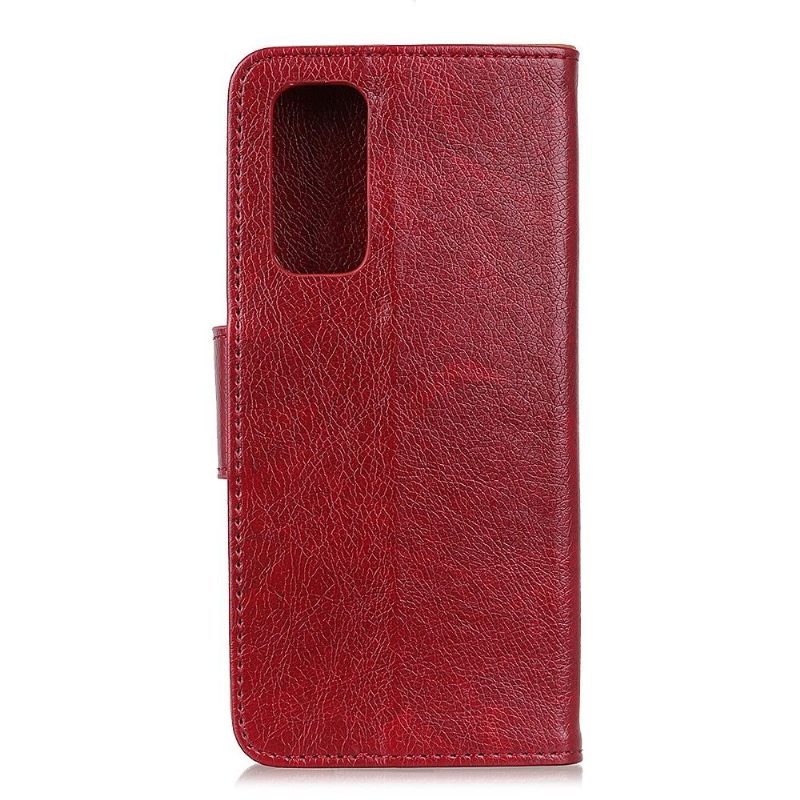 Flip Case voor Xiaomi Mi 10T / 10T Pro Verouderde Lederen Stijl