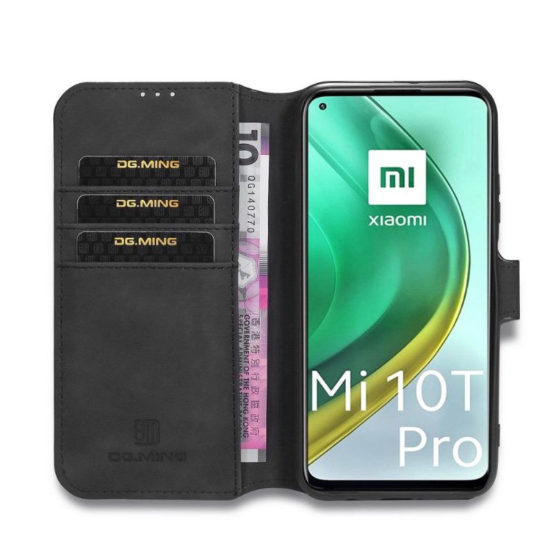 Folio-hoesje voor Xiaomi Mi 10T / 10T Pro Dg Ming Retro Stijl