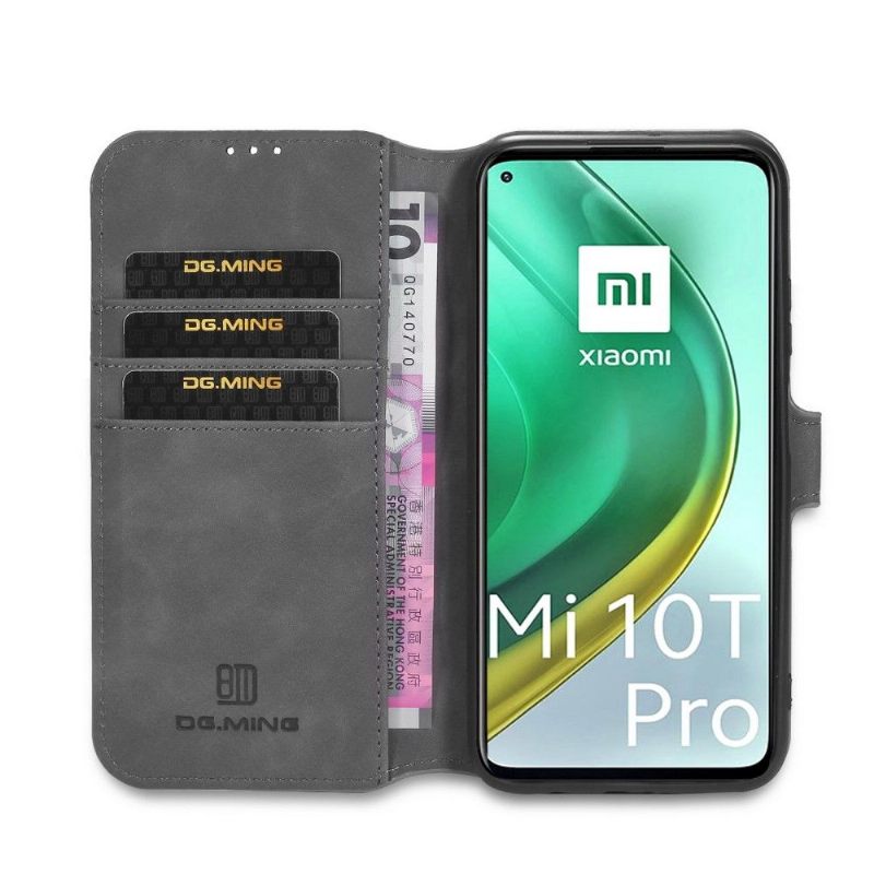 Folio-hoesje voor Xiaomi Mi 10T / 10T Pro Dg Ming Retro Stijl