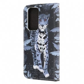 Folio-hoesje voor Xiaomi Mi 10T / 10T Pro Jungle Luipaard