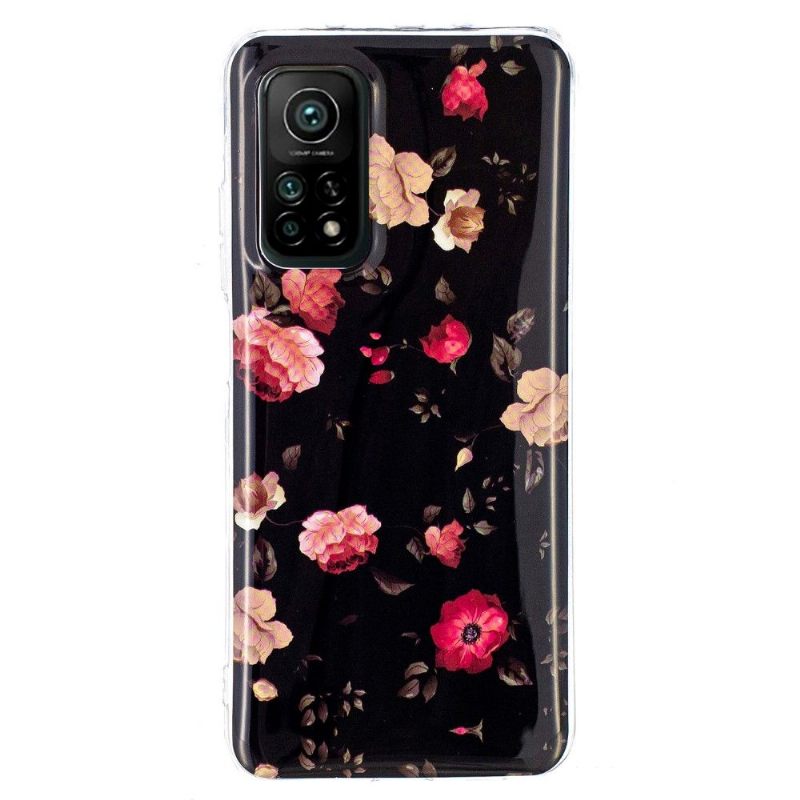 Hoesje voor Xiaomi Mi 10T / 10T Pro T / Mi 10t Pro Lichtgevende Bloemen