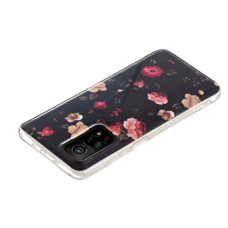 Hoesje voor Xiaomi Mi 10T / 10T Pro T / Mi 10t Pro Lichtgevende Bloemen