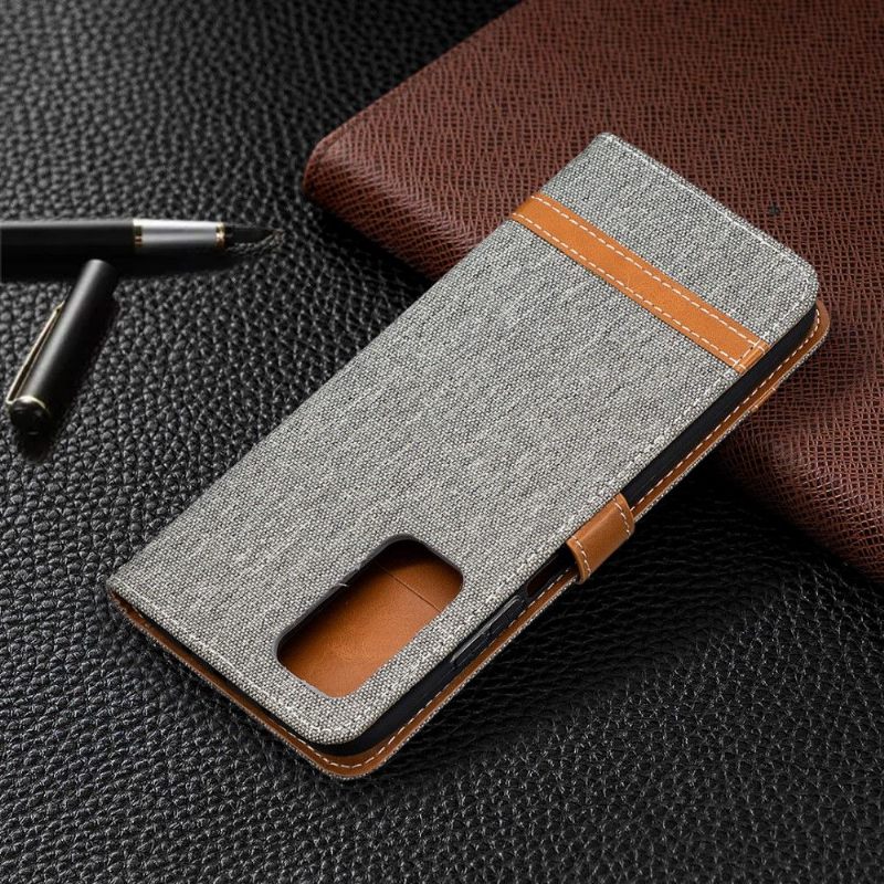 Leren Hoesje voor Xiaomi Mi 10T / 10T Pro Bescherming Stoffen Bekleding