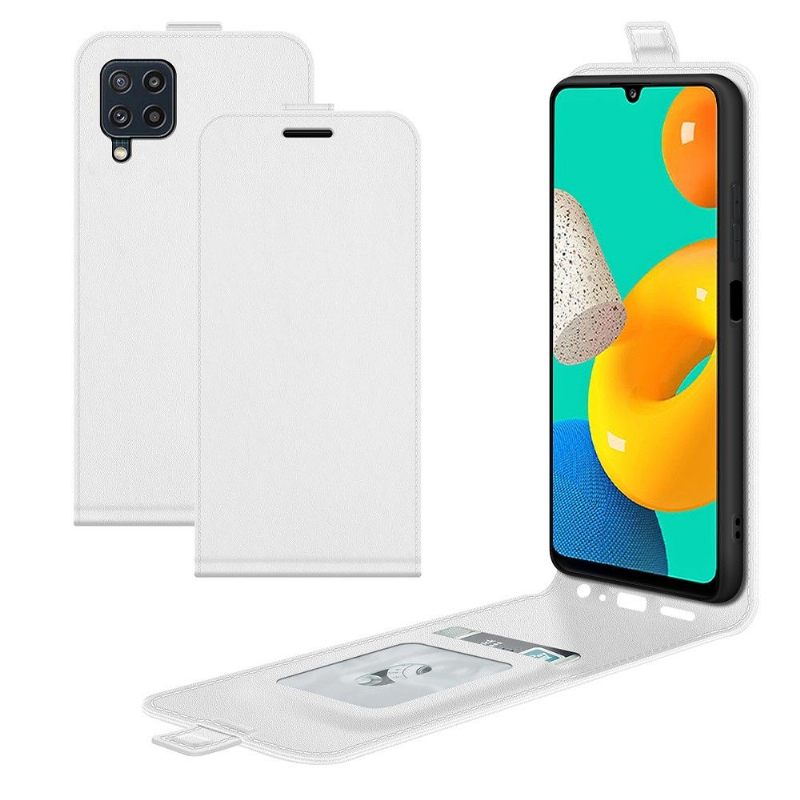 Folio-hoesje voor Samsung Galaxy M32 Verticaal Kunstleer