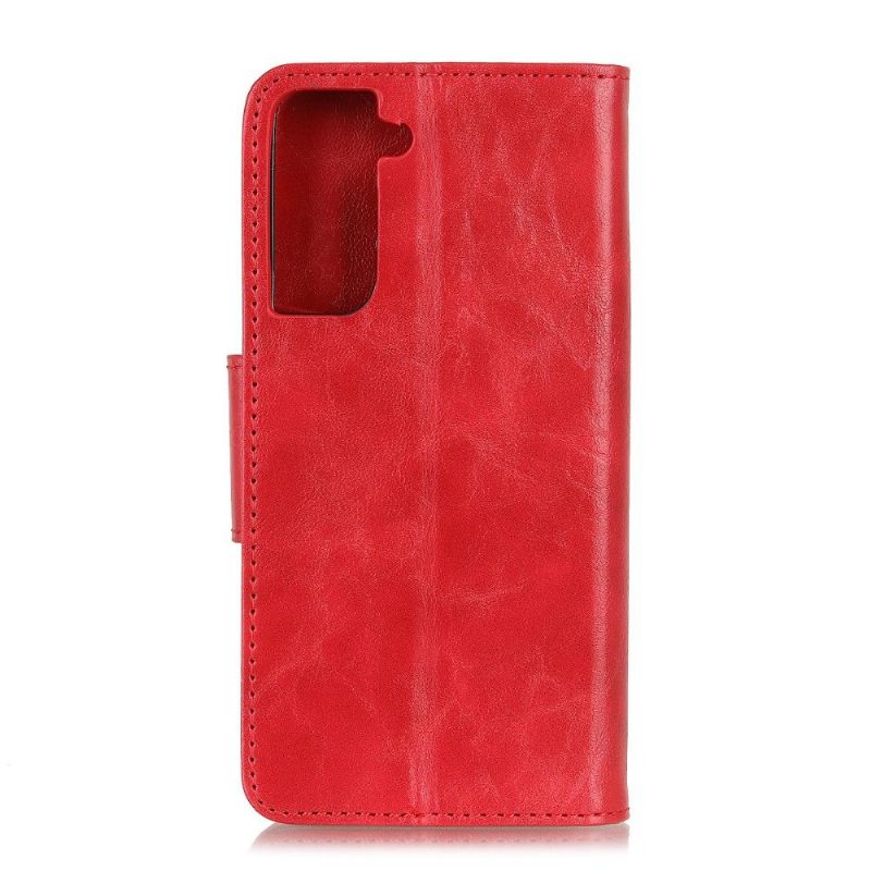 Cover voor Samsung Galaxy S21 Plus 5G Edouard Kunstleer