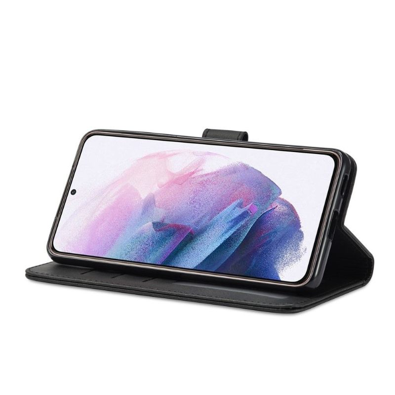 Flip Case voor Samsung Galaxy S21 Plus 5G Ledereffect Lc.imeeke