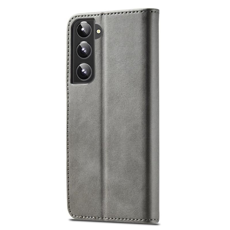 Flip Case voor Samsung Galaxy S21 Plus 5G Ledereffect Lc.imeeke