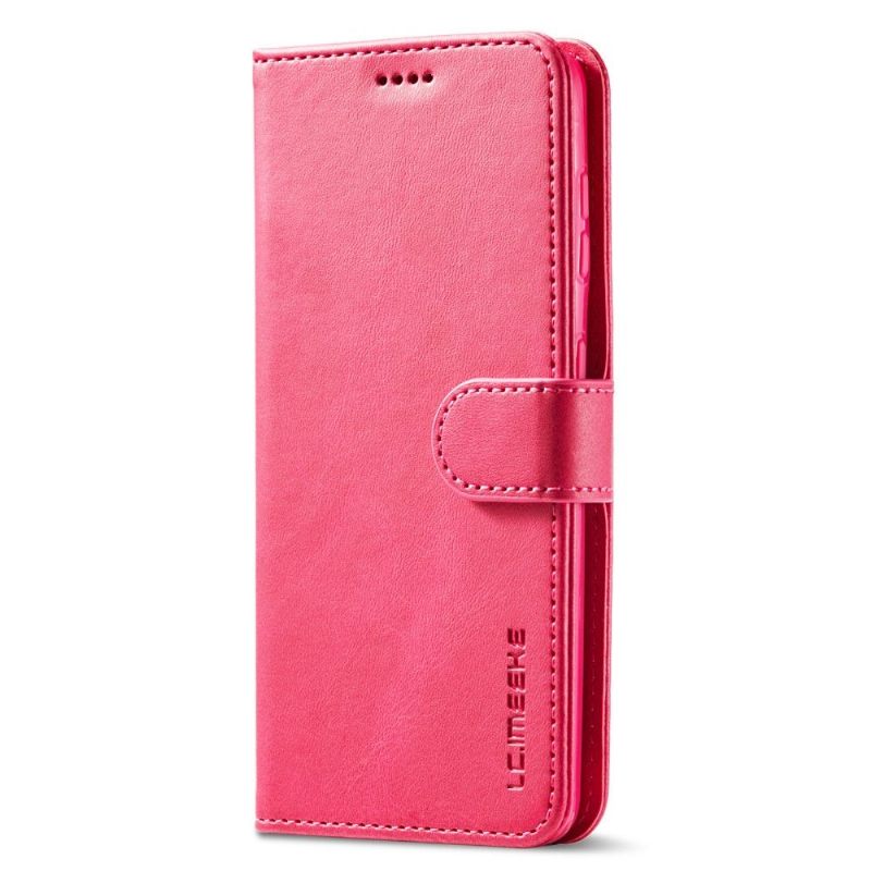 Flip Case voor Samsung Galaxy S21 Plus 5G Ledereffect Lc.imeeke