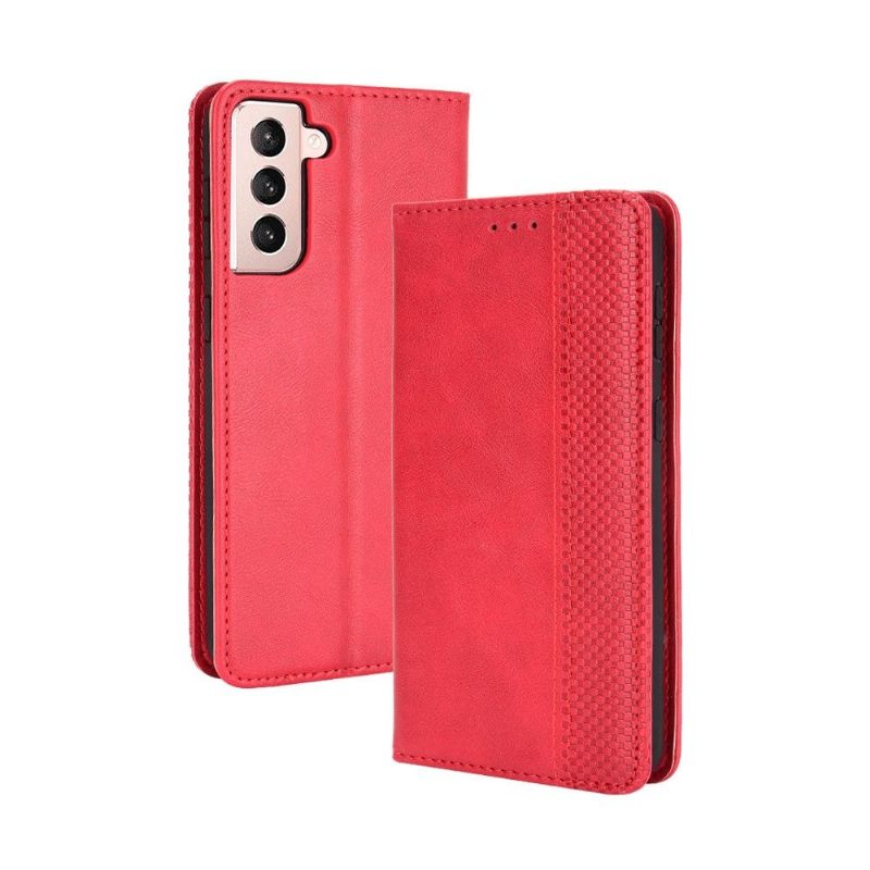 Flip Case voor Samsung Galaxy S21 Plus 5G Leer In Cirénius-stijl