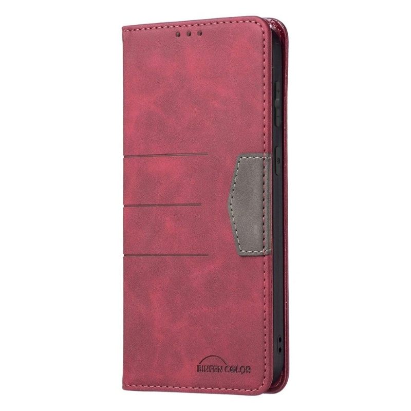 Folio-hoesje voor Samsung Galaxy S21 Plus 5G Binfen Color Flip Faux Leather