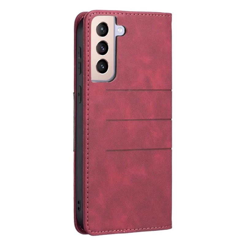 Folio-hoesje voor Samsung Galaxy S21 Plus 5G Binfen Color Flip Faux Leather