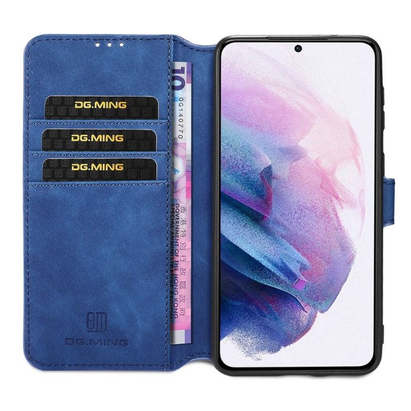 Folio-hoesje voor Samsung Galaxy S21 Plus 5G Dg Ming Retro Stijl