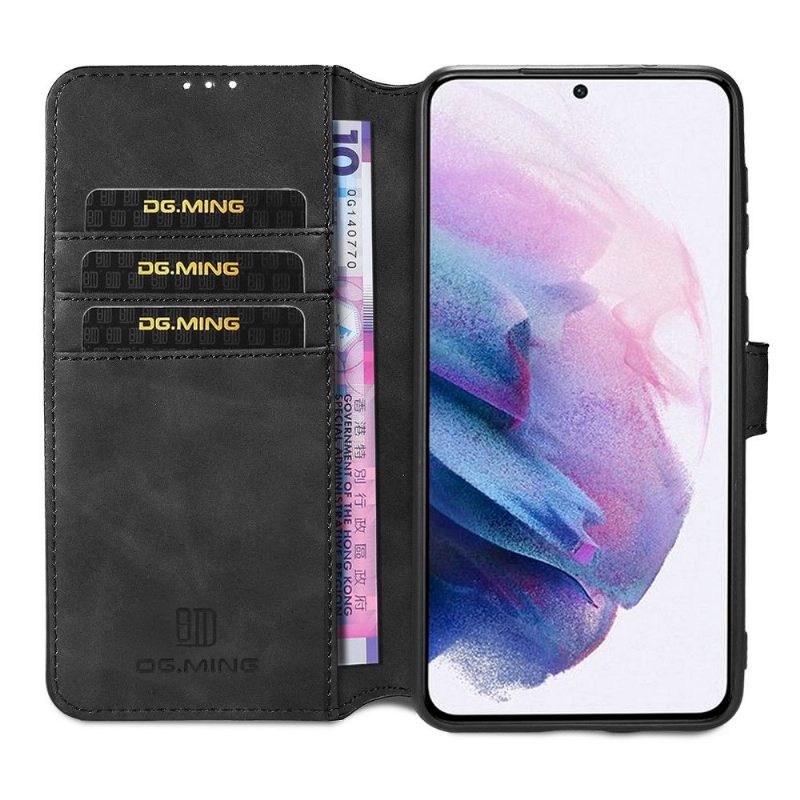 Folio-hoesje voor Samsung Galaxy S21 Plus 5G Dg Ming Retro Stijl