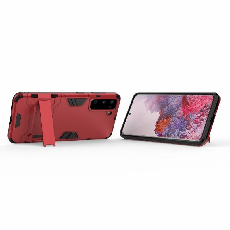 Hoesje voor Samsung Galaxy S21 Plus 5G Cool Guard Met Geïntegreerde Stand